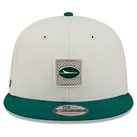 Men's New Era  Cream/Green New York Jets 2026 NFL Training Camp 9FIFTY Snapback Hat