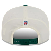 Men's New Era  Cream/Green New York Jets 2026 NFL Training Camp 9FIFTY Snapback Hat