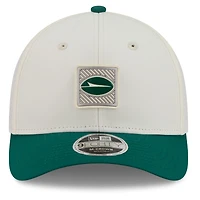 Men's New Era  Cream/Green New York Jets 2026 NFL Training Camp 9FORTY Adjustable Hat