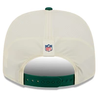 Men's New Era  Cream/Green New York Jets 2026 NFL Training Camp 9SEVENTY Adjustable Hat