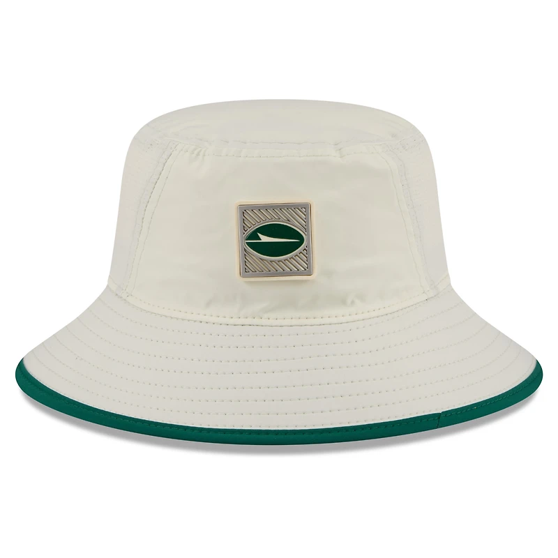 Men's New Era Cream New York Jets 2026 NFL Training Camp Sport Bucket Hat