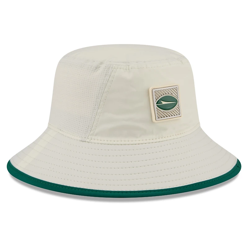 Men's New Era Cream New York Jets 2026 NFL Training Camp Sport Bucket Hat