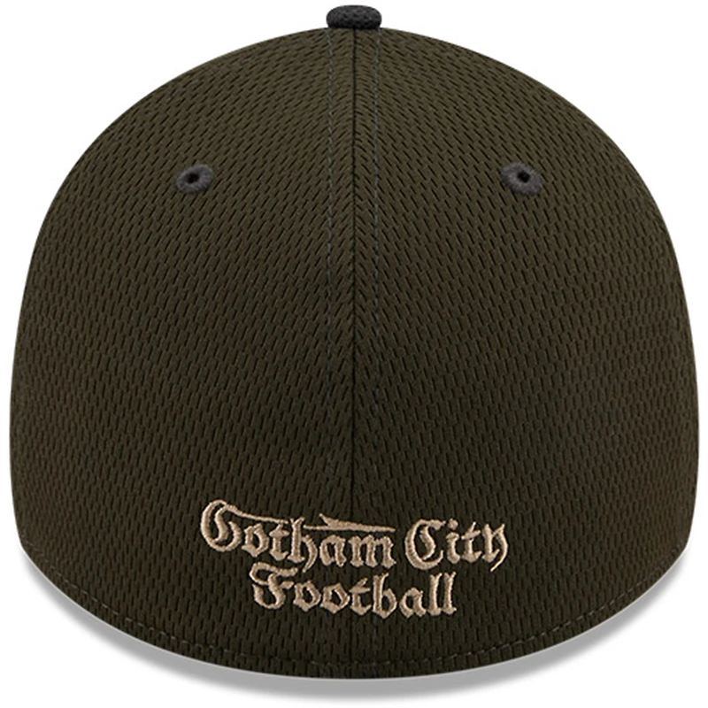 Casquette 39THIRTY Flex New Era Gotham Green pour homme, collection rivalités 2025 des York Jets