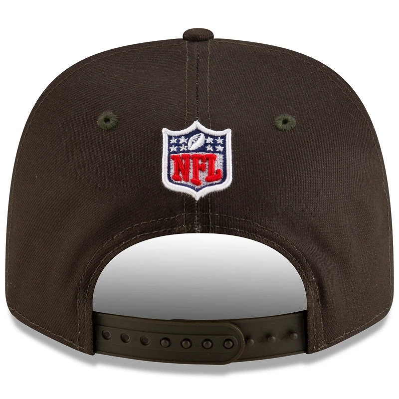 Casquette ajustable New Era Gotham Green New York Jets 2025 Rivalries Collection On-Field 9SEVENTY pour homme