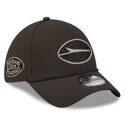 Men's New Era Gotham Green York Jets 2025 Rivalries Collection Sideline 39THIRTY Flex Hat