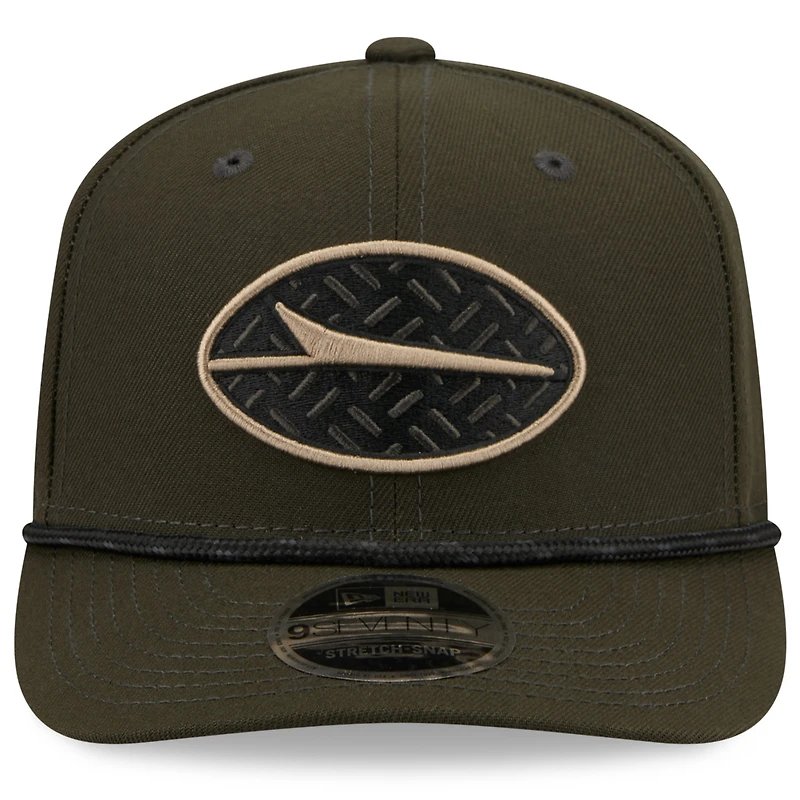 Men's New Era  Gotham Green New York Jets 2025 Rivalries Collection Sideline 9SEVENTY Adjustable Hat