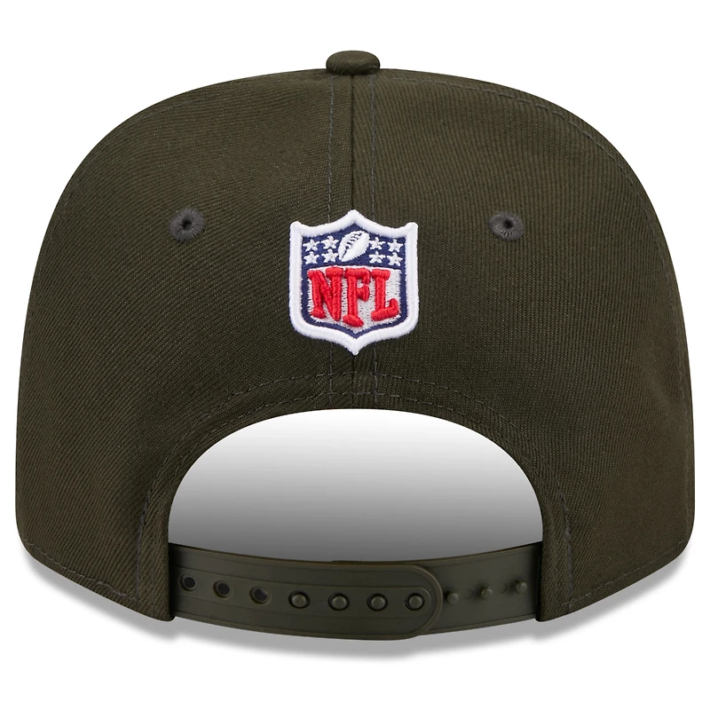 Men's New Era  Gotham Green New York Jets 2025 Rivalries Collection Sideline 9SEVENTY Adjustable Hat