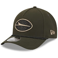 Casquette ajustable 9FORTY Sideline A-Frame Gotham Green New Era pour homme, collection 2025 Rivalries des New York Jets