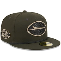 Casquette ajustée 59FIFTY Gotham Green New York Jets 2025 Rivalries Collection pour homme