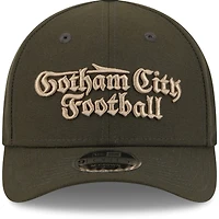 Casquette ajustable New Era Gotham Green pour homme, collection 2025 Rivalries, Team 9FORTY M-Crown, New York Jets