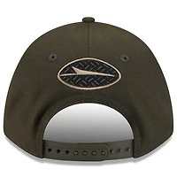 Casquette ajustable New Era Gotham Green pour homme, collection 2025 Rivalries, Team 9FORTY M-Crown, New York Jets