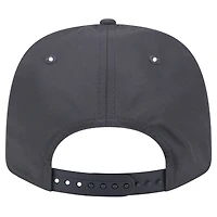 Casquette extensible à boutons-pression New Era Graphite New York Jets Main 9SEVENTY pour homme