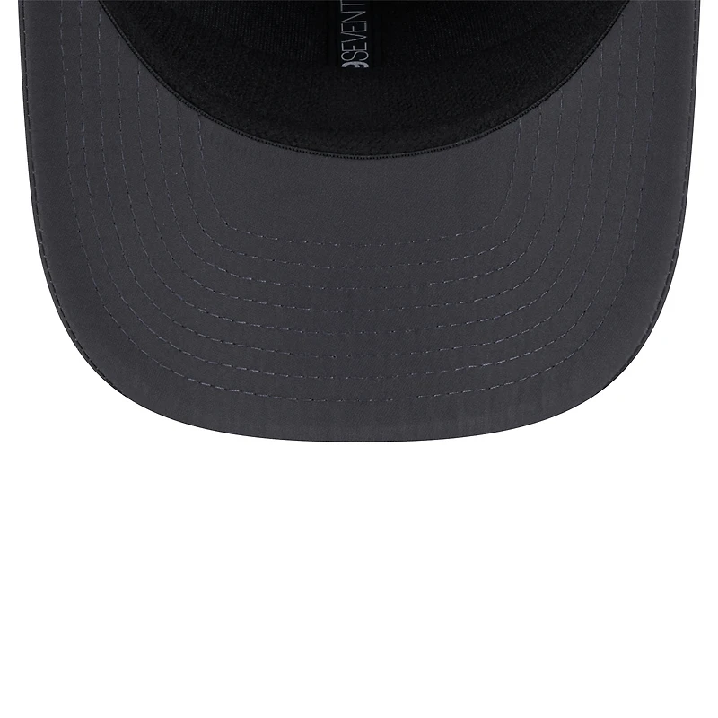 Casquette extensible à boutons-pression New Era Graphite New York Jets Main 9SEVENTY pour homme