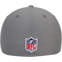 Men's New Era Graphite York Jets Storm 59FIFTY Fitted Hat