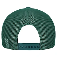 Casquette snapback New Era grise/verte New York Jets 9FIFTY à panneau fendu en liège pour homme