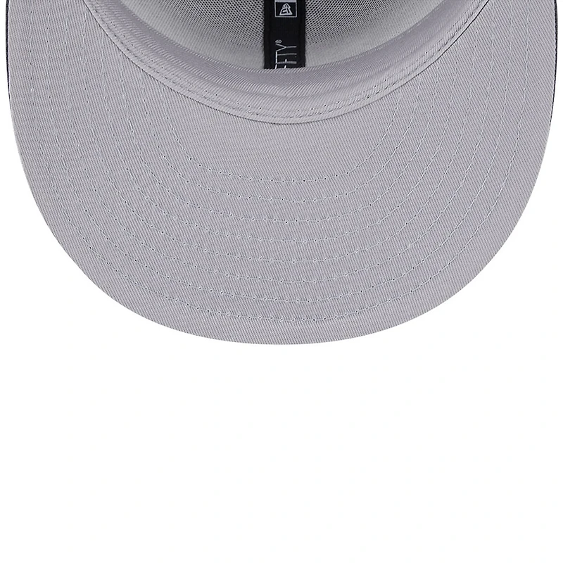 Men's New Era Gray New York Jets 2024 Sideline Statement 9FIFTY Snapback Hat