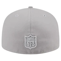 Casquette ajustée 59FIFTY New Era York Jets pour hommes, gris