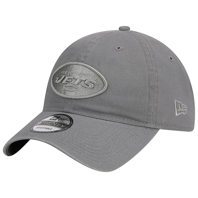 Casquette ajustable 9TWENTY New Era New York Jets pour hommes, gris