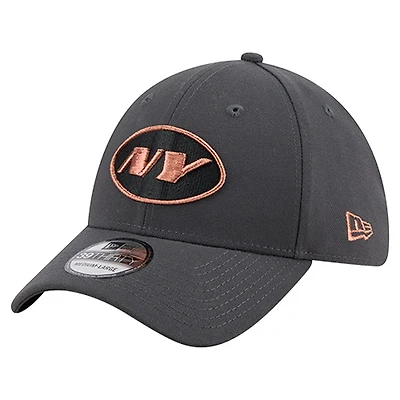 Casquette Empire 39THIRTY Flex grise New Era pour homme des York Jets