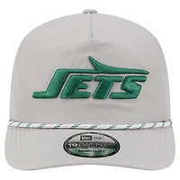 Casquette New Era grise New York Jets Rope 19TWENTY pour homme