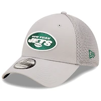 NWE JET GRIS ÉQUIPE NFL NEO 39THIRTY GRA HATMENFLX