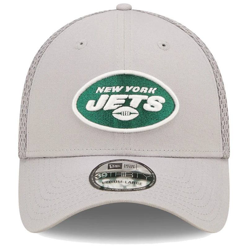 NWE JET GRIS ÉQUIPE NFL NEO 39THIRTY GRA HATMENFLX