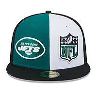 Casquette ajustée 59FIFTY Sideline des New York Jets 2023 Era pour homme