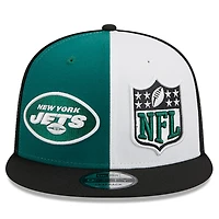 Men's New Era  Green/Black New York Jets 2023 Sideline 9FIFTY Snapback Hat