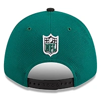Men's New Era /Black New York Jets 2023 Sideline 9FORTY Adjustable Hat