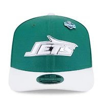 Men's New Era  Green/White New York Jets 2026 NFL Draft 9SEVENTY Adjustable Hat