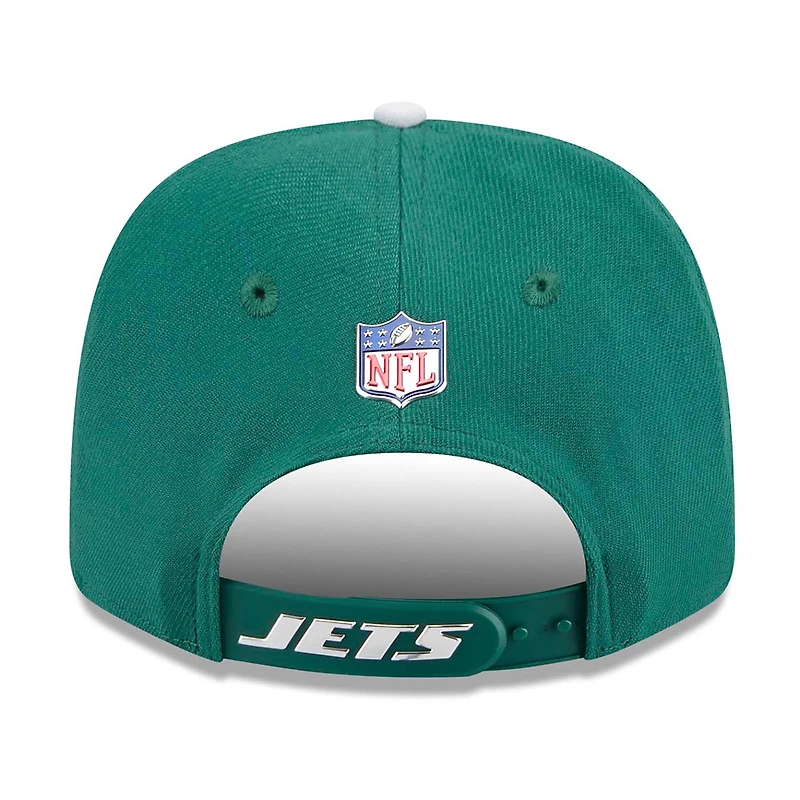 Men's New Era  Green/White New York Jets 2026 NFL Draft 9SEVENTY Adjustable Hat