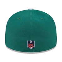 Men's New Era  Green/White York Jets 2026 NFL Draft Pre-Curved 59FIFTY Fitted Hat