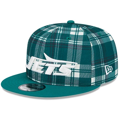 Men's New Era Green New York Jets 2024 Sideline Statement 9FIFTY Snapback Hat