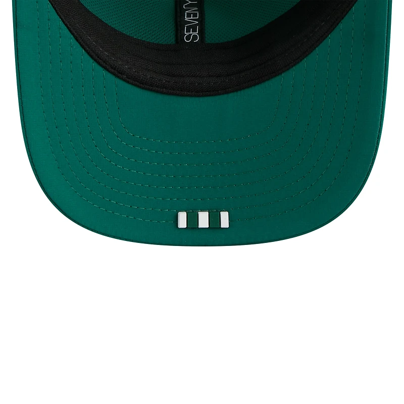Men's New Era Green New York Jets 2025 Sideline  9SEVENTY Trucker Adjustable Hat