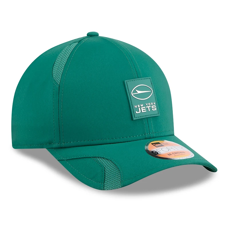 Men's New Era New York Jets 2025 Sideline M-Crown 9FORTY Adjustable Hat