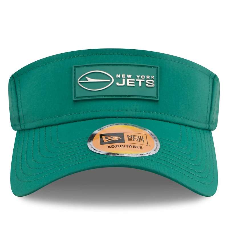Men's New Era Green New York Jets 2025 Sideline  Visor