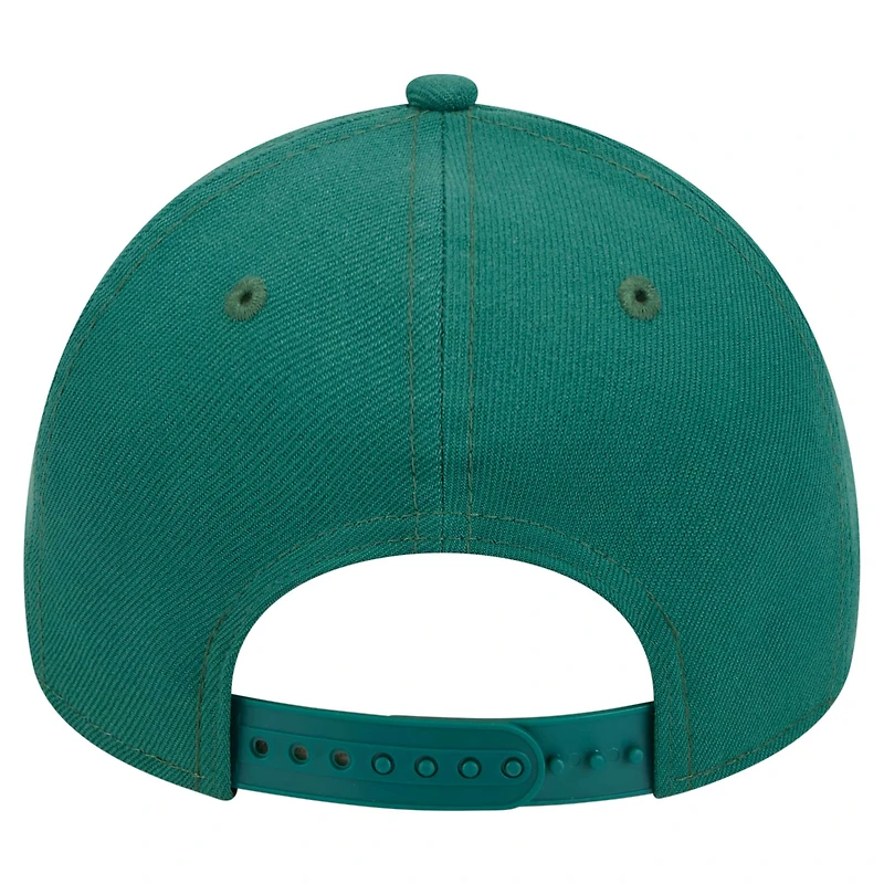Casquette ajustable New Era A-Frame 9FORTY verte des New York Jets pour homme