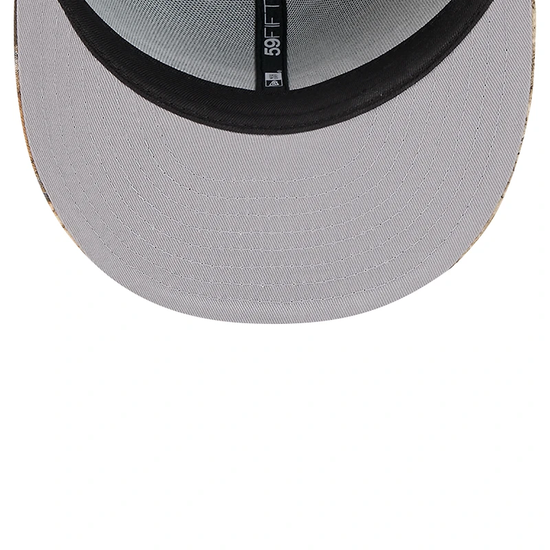 Men's New Era Green York Jets Active Two-Tone Camo 59FIFTY Fitted Hat