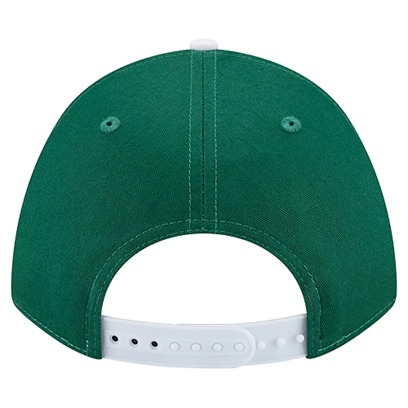 Men's New Era  Green New York Jets  Arch COOLERA 9FORTY A-Frame M-Crown Adjustable Hat