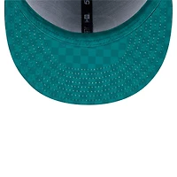 Casquette ajustée à carreaux New Era 59FIFTY pour homme, verte, des York Jets