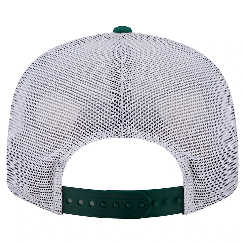 Men's New Era  Green New York Jets Core Team 9FIFTY Trucker Snapback Hat