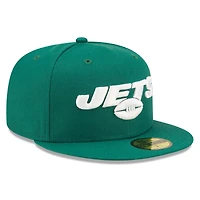 Casquette ajustée 59FIFTY New Era York Jets Elemental pour hommes, verte
