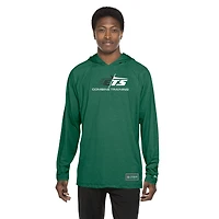 Sweat à capuche fonctionnel New Era vert York Jets pour homme