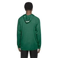 Sweat à capuche fonctionnel New Era vert York Jets pour homme