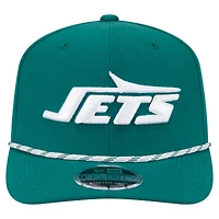 Men's New Era Green New York Jets Gameday Multi Rope 9SEVENTY Stretch-Snap Hat