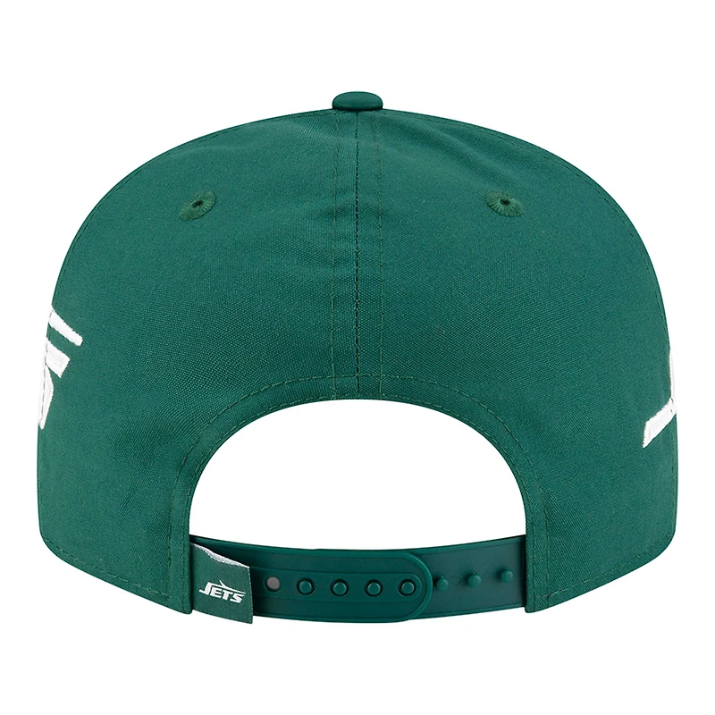 Casquette Snapback 9FIFTY verte New Era pour homme avec logo New York Jets