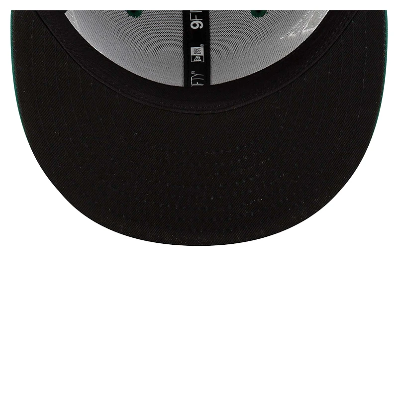 Men's New Era Green York Jets Helmet 9FIFTY Snapback Hat