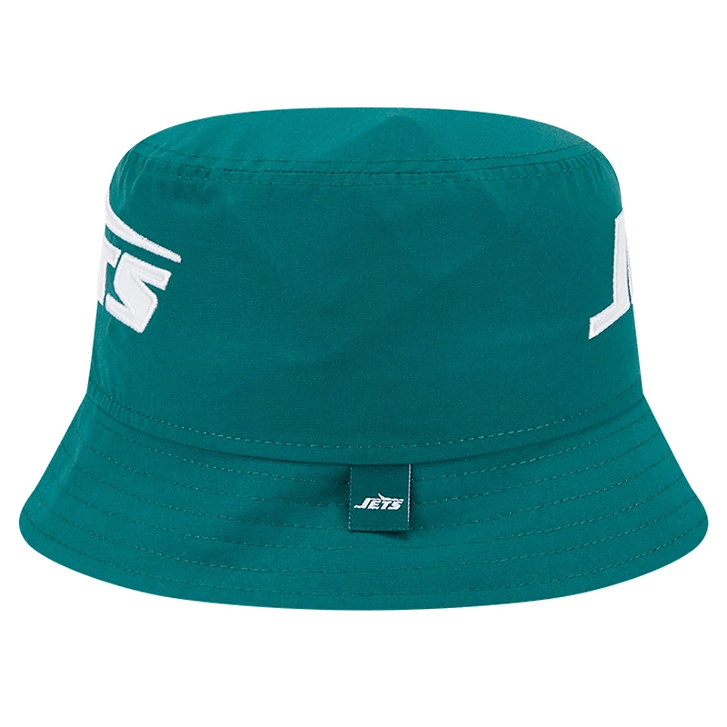 Chapeau bob New Era vert York Jets pour homme