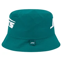 Chapeau bob New Era vert York Jets pour homme