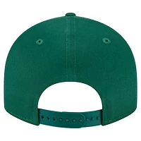 Casquette snapback 9FIFTY basse New Era verte des New York Jets pour homme